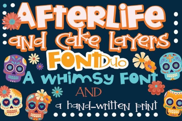 Afterlife and Cake Layers Duo Font Review