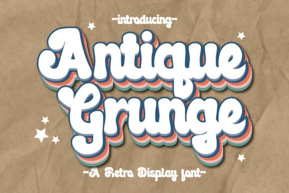 Antique Grunge Font: A Vintage Script Review