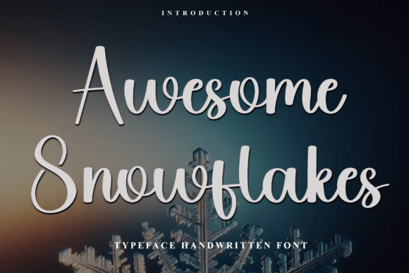 Awesome Snowflakes Font: A Branding Review