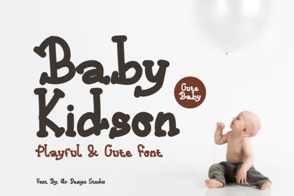 Baby Kidson: A Playful Handwritten Font for Campaigns
