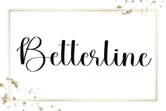 Betterline Font: Festive Charm for Crafters