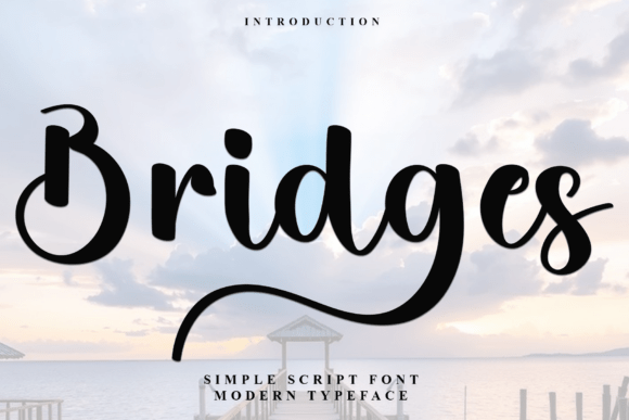 Bridges Font: A Festive Typeface for Your Brand