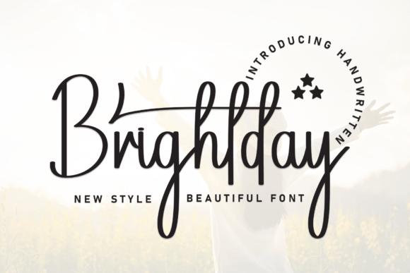 Brightday: The Handwritten Font for Marketers