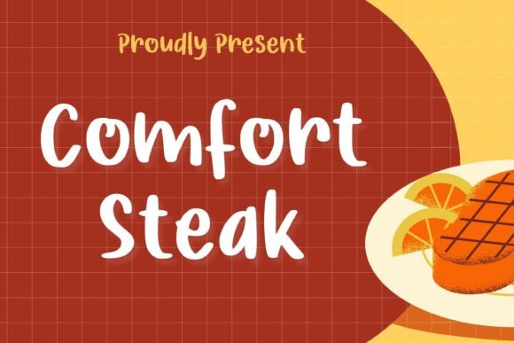 Comfort Steak Typeface for Bold Branding