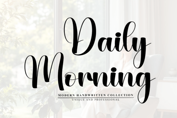 Daily Morning Font for Scroll-Stopping Design