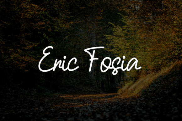 Eric Fosia: A Typeface for Digital Storytelling
