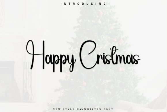 Happy Cristmas Font Review for Branding