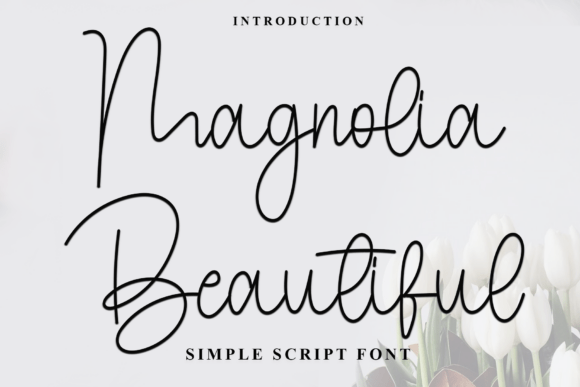 Magnolia Beautiful Typeface Review
