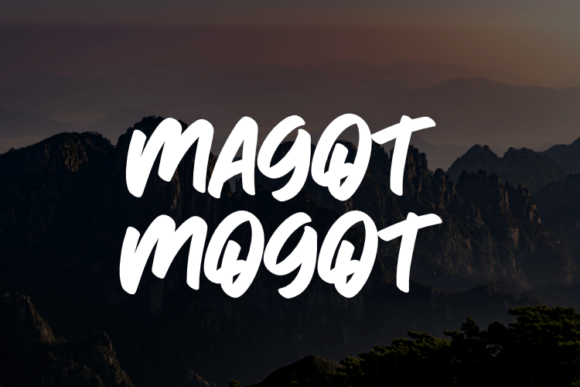 Magot Mogot Font: A Campaign Review