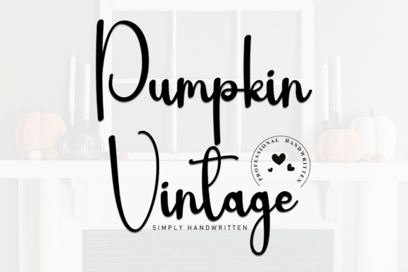 Pumpkin Vintage Font: Elevate Your Brand Identity