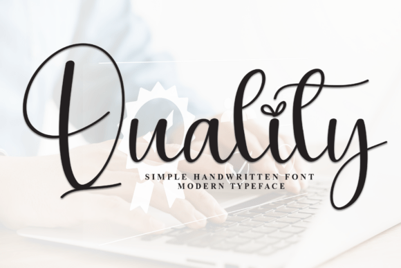 Quallity: A Script Font for Modern Web Design