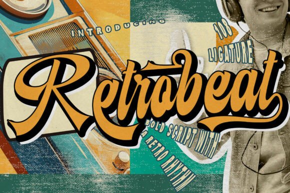 Retrobeat: A Script Font for Editorial Soul