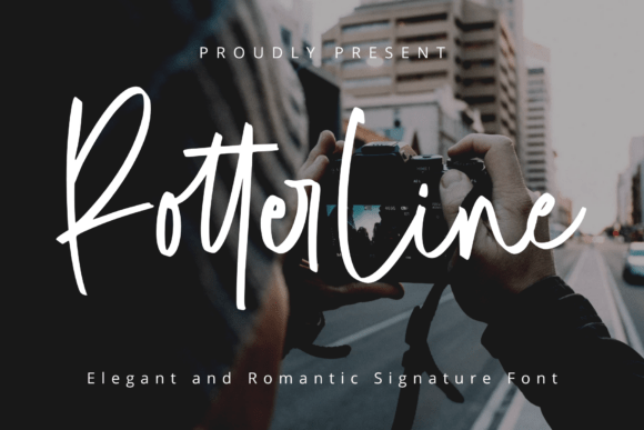 Rotterline: A Signature Font for Modern Campaigns