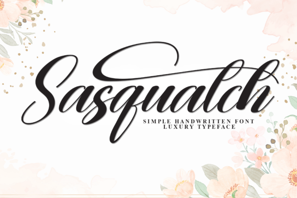 Sasquatch Font: Elevating Web Design with Modern Script