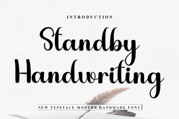 Standby Handwriting: A Festive Typeface for Small Business Branding