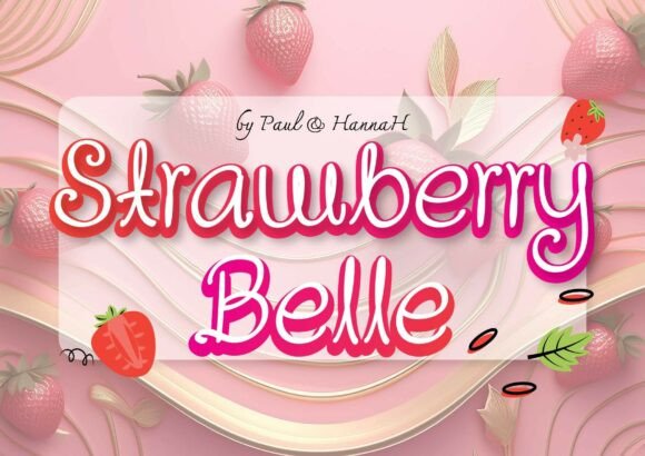 Strawberry Belle Font: Sweeten Your Brand Identity