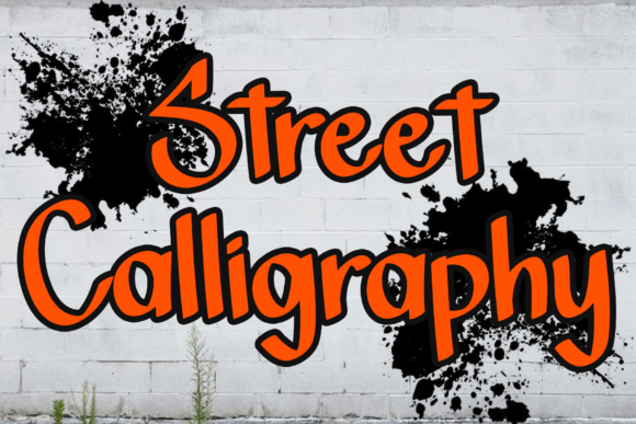 Street Calligraphy Font for Small Business Branding