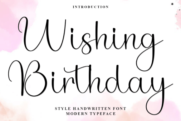 Wishing Birthday: A Festive Typeface for Branding